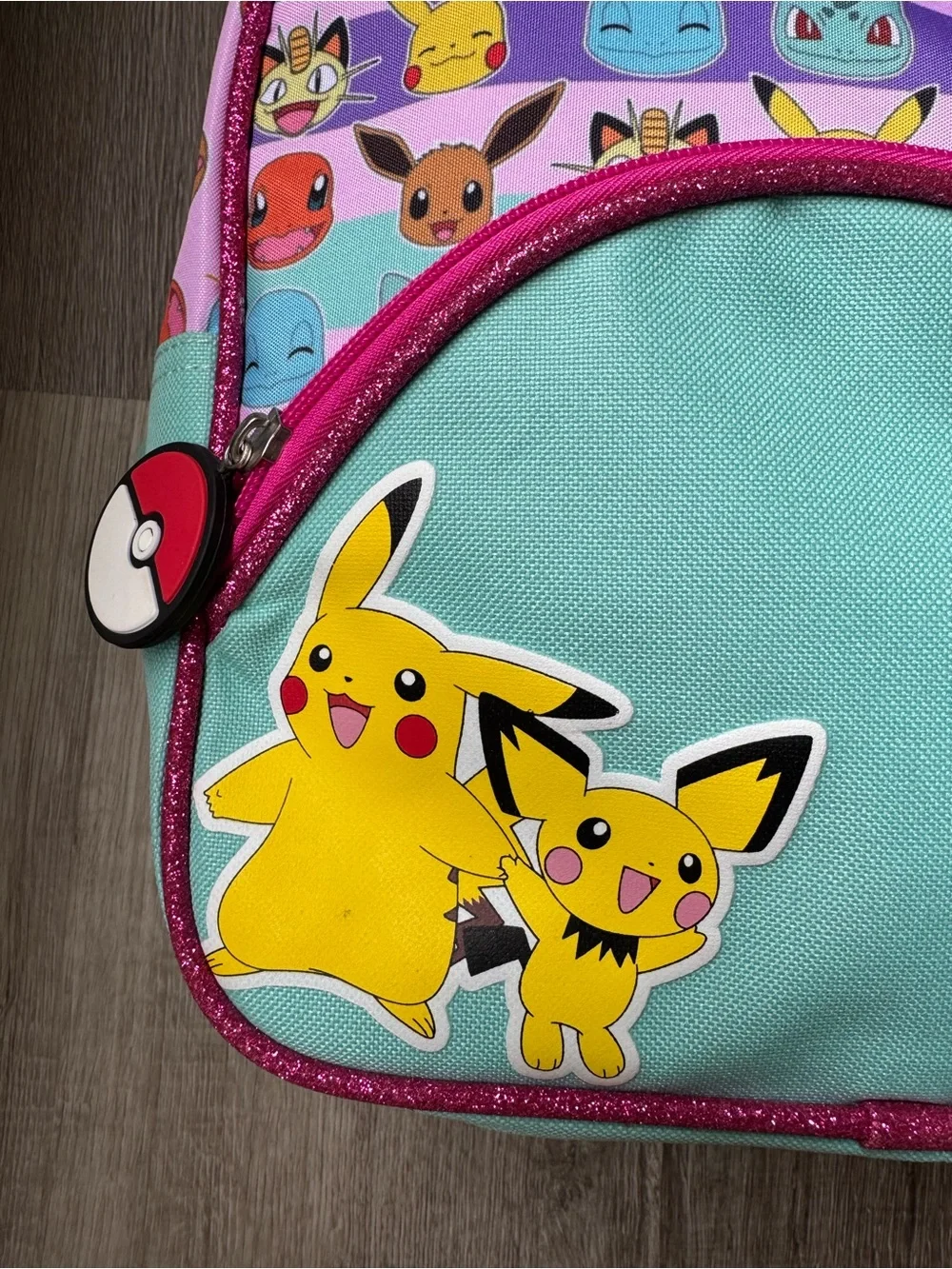 Pokémon Mini Backpack Pikachu Eevee Bioworld Kids Toddler Bookbag Pink Blue